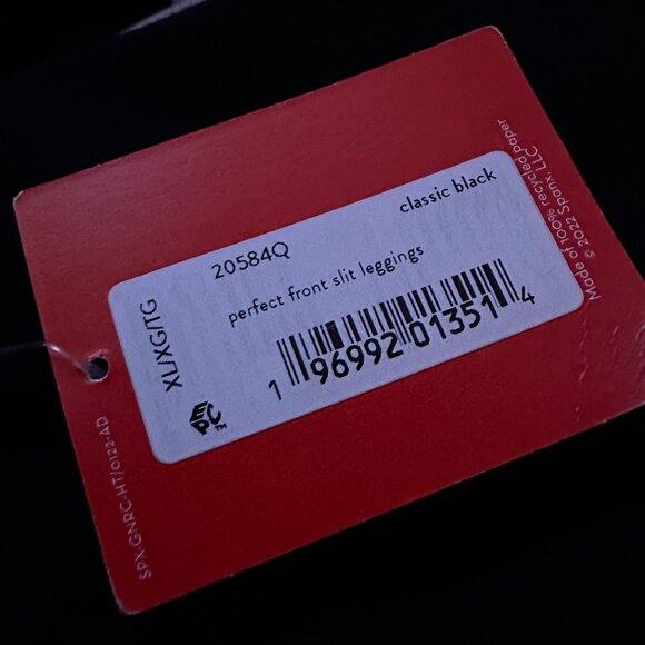 Spanx The Perfect Pant Front Slit Legging size XL Petite - Picture 6 of 9